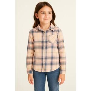 Girls OshKosh B'gosh Flannel Shirt - Size 7